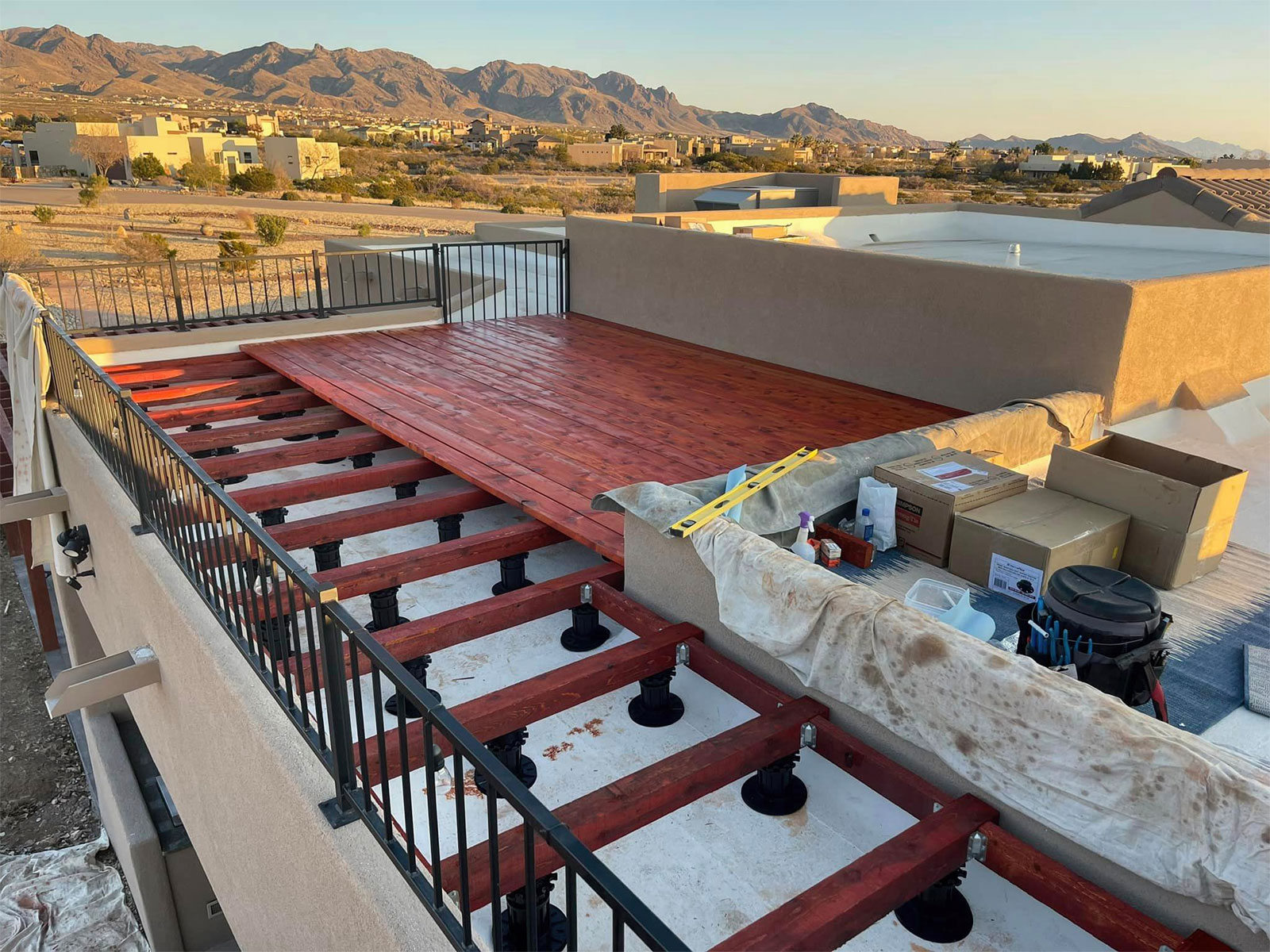 New Mexico Rooftop Deck
