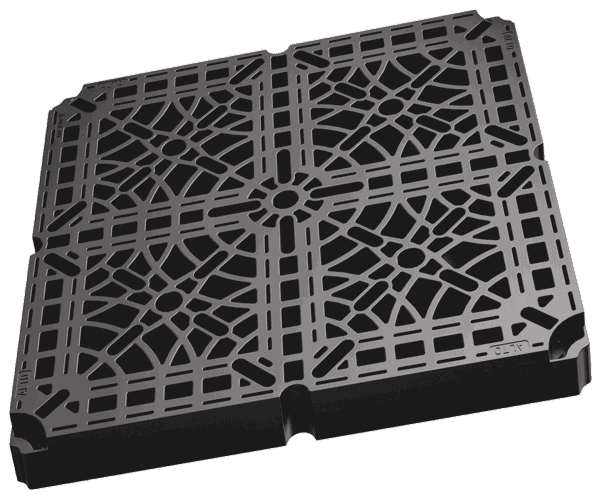 StrataBridge No Fall-through SafetyTile - Open Pattern for Tiled and Paved floating floors