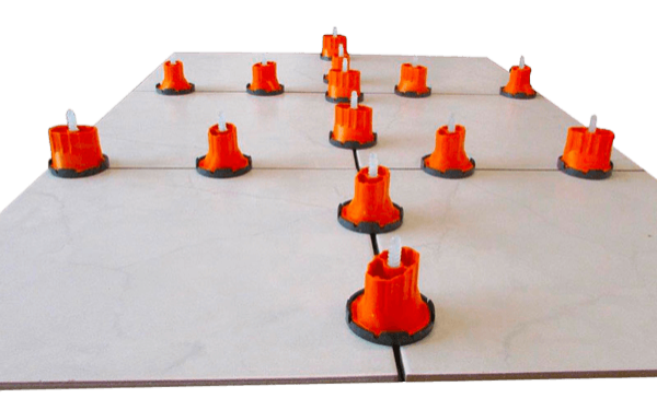 StrataDome Tile Levelling System installation